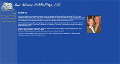 Desktop Screenshot of ourhousepublishing.com